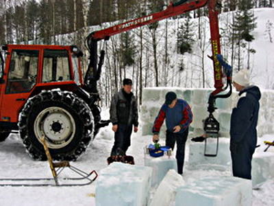 j��saunan kokoamista